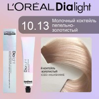 Краска для волос LOREAL DIA Light 10.13 (Молочный коктейль пепельно-золотистый)