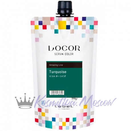 Оттеночный краситель - уход (Бирюзовый) - Lebel Locor Serum Color Turquoise