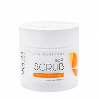 Скраб мягкий с маслом персика, 300 мл ARAVIA