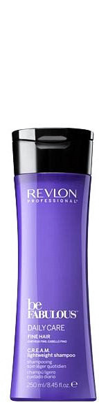 Шампунь очищающий для тонких волос - Revlon Be Fabulous Daily Care Fine Hair Lightweight Shampoo 250 мл