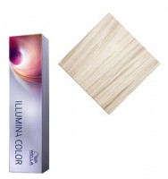 Стойкая крем-краска 10/1 Яркий блонд пепельный - Wella Professional Illumina Color 10/1 60 мл