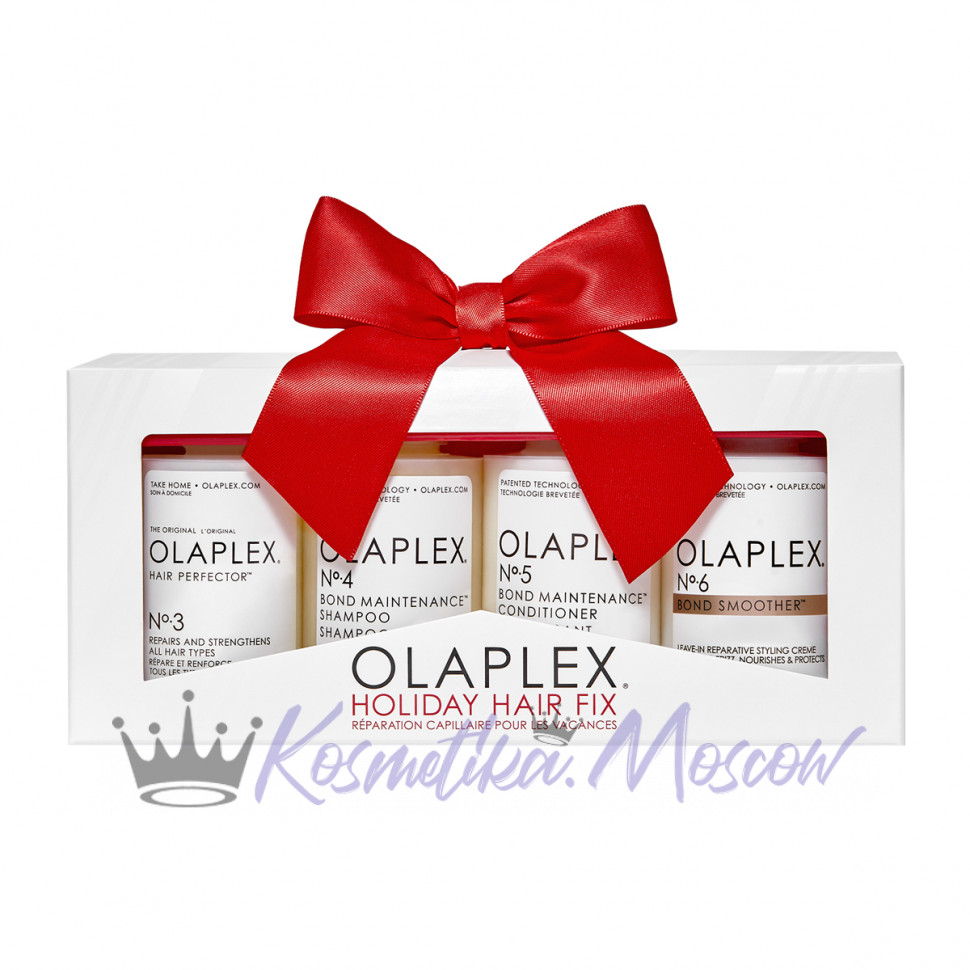 Набор Olaplex Holiday Hair Fix (cond/100ml + shmp/100ml + h/cr/100ml + ser/100ml)