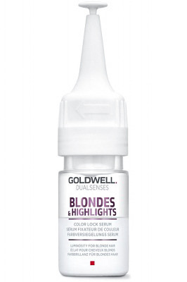 Сыворотка для осветленных и мелированных волос - Goldwell Dualsenses Blondes and Highlights Color Lock Serum 12*18 мл