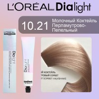Краска для волос LOREAL DIA Light 10.21 (Перламутровый сорбет)