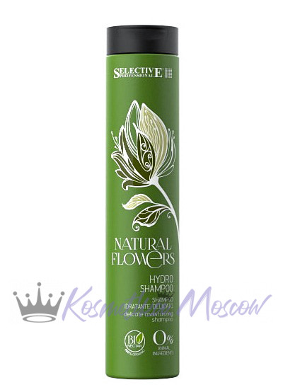 Аква-шампунь для частого применения - Selective Professional Natural Flowers Hydro Shampoo 250 мл