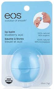 Бальзам для губ Черника-асаи (на картонной подложке) -EOS Lip balm Blueberry Acai 7 мл