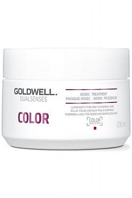 Маска для окрашенных волос - Goldwell Dualsenses Color Brilliance 60Sec Treatment 200 мл