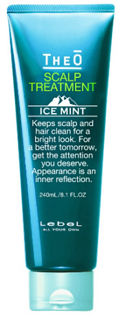 Крем-уход для кожи головы - Lebel Theo Scalp Treatment Ice Mint 240 мл