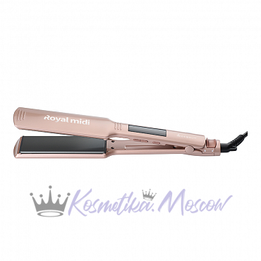 Щипцы - выпрямители DEWAL PRO ROYAL MIDI 43х120 мм, с терморег., титан - турмалин покр, 75Вт