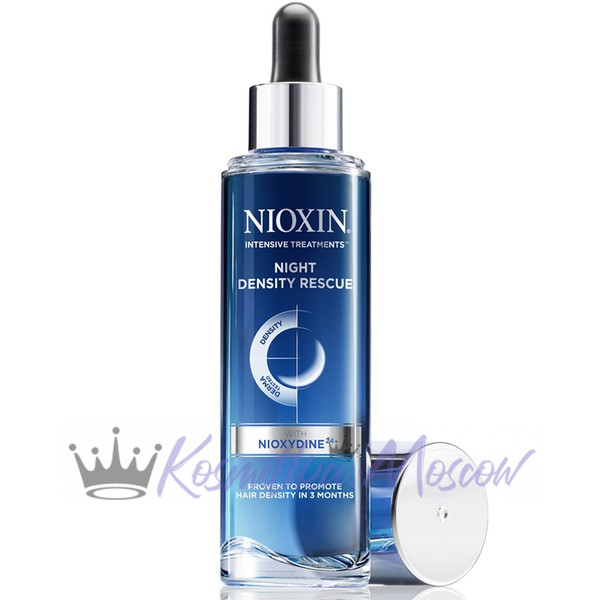 Ночная сыворотка для увеличения густоты волос - Nioxin Night Density Rescue 70 мл