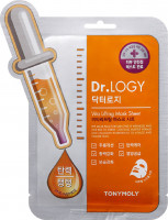 TONYMOLY Антивозрастная тканевая маска для лица с витаминами Dr. LOGY Vita Lifting Mask Sheet