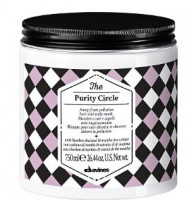 Маска - детокс для волос и кожи головы - Davines The Purity Circle Mask 750 мл
