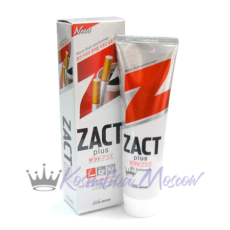 LION Отбеливающая зубная паста Zact 150g