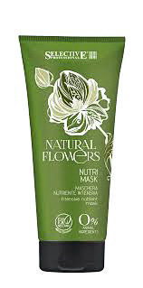Маска питательная для восстановления волос - Selective Professional Natural Flowers Nutri Mask 200 мл