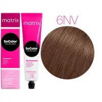 МATRIX Краска SOCOLOR BEAUTY 6NV блондин т мный натуральный перламутровый