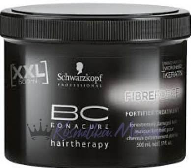 Маска укрепляющая для сильно поврежденных волос - Schwarzkopf BC Fibre Force Treatment 500 мл