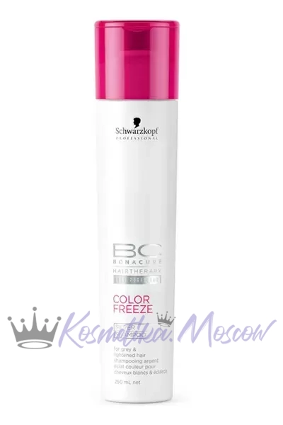 Безсульфатный шампунь для окрашенных волос "Защита цвета" - Schwarzkopf Professional BC Color Freeze Sulfate Free Shampoo 250 мл
