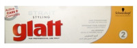 Средство для выпрямления окрашенных, пористых волос - Schwarzkopf Professional Strait Styling Glatt 2 - 80+40+40 мл