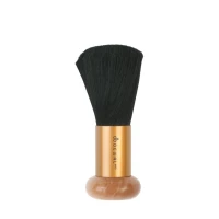 Кисть-сметка DEWAL, настольная, ручка- дерево+ металл, натуральная овечья щетина