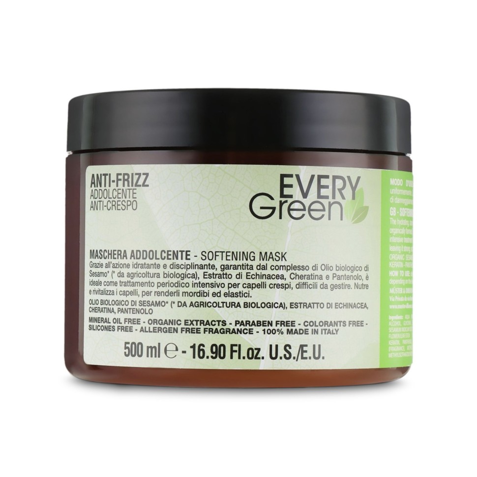 DIKSON EVERY GREEN ANTI-FRIZZ MASHERA IDRATANTE Маска для вьющихся волос 500 мл