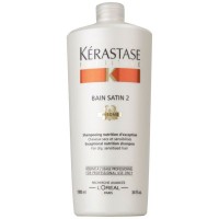 Шампунь для сухих и чувствительных волос Сатин №2 - Kerastase Nutritive Irisome Bain Satin 2 Iris Royal 1000 мл