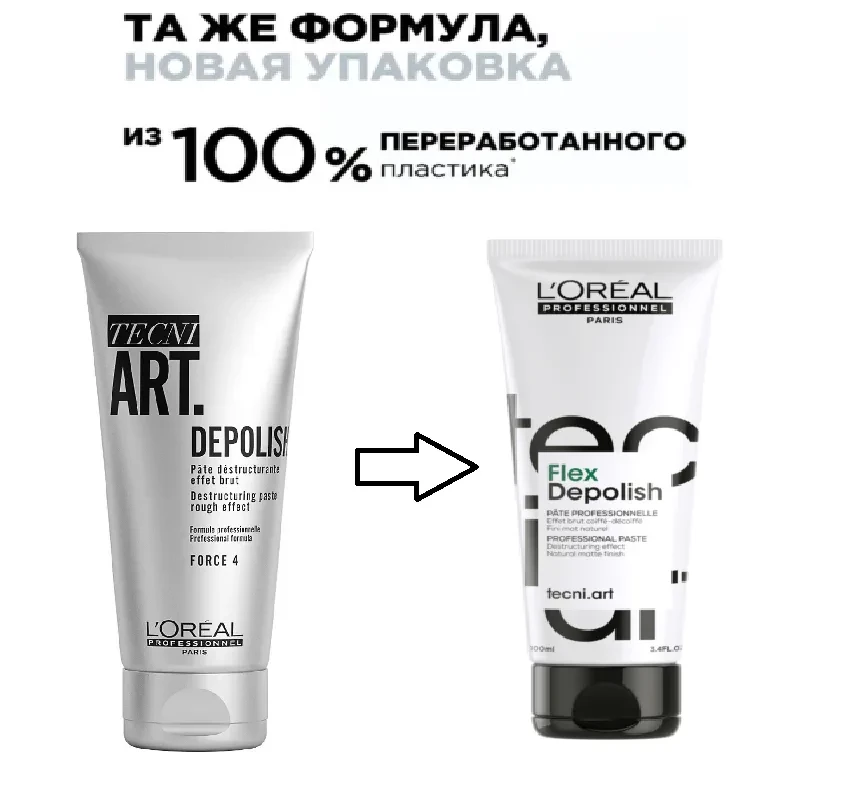 LOREAL ДЕПОЛИШ ПАСТА (фикс.4/6) 100 мл