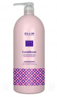 OLLIN SILK TOUCH Кондиционер для наращенных волос с экстрактом белого винограда 1000 мл