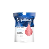 Depilflax Воск Пленочный EXTRA Elastic, в гранулах, Розовый 100 гр
