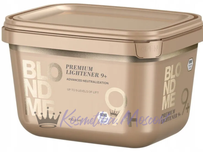 Schwarzkopf Professional Обесцвечивающая бондинг - пудра BlondMe Premium Lightener 9+, 450 мл