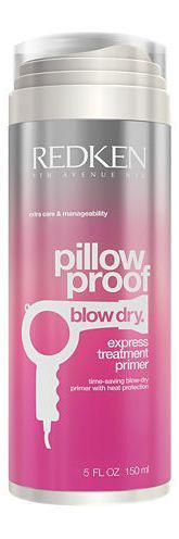 Термозащитный крем, сокращающий время сушки волос - Redken Pillow Proof Blow Dry Primer 170 мл