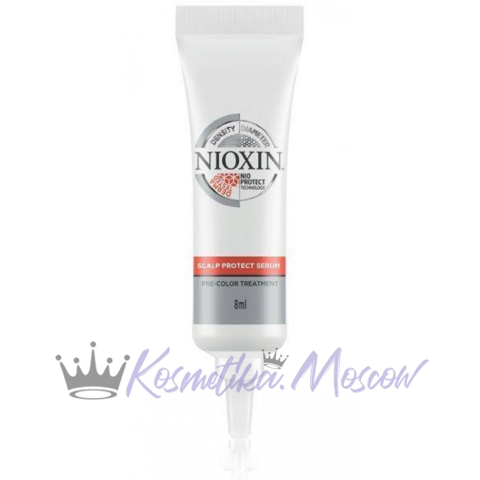 Сыворотка Nioxin 3D Expert Scalp Protect Serum для защиты кожи головы перед окрашиванием 6*8 мл.