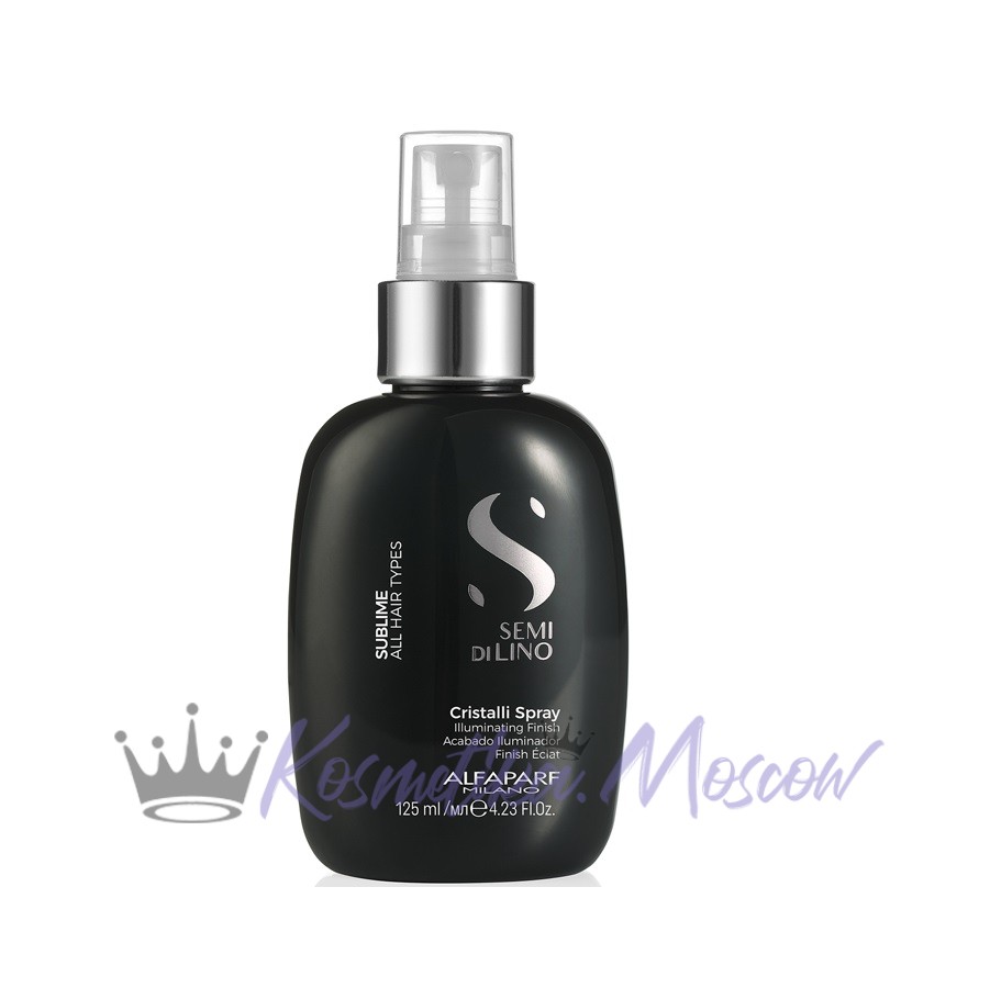 Масло - спрей для посеч. кончиков волос, придающее блеск Alfaparf SDL SUBLIME CRISTALLI SPRAY, 125 мл