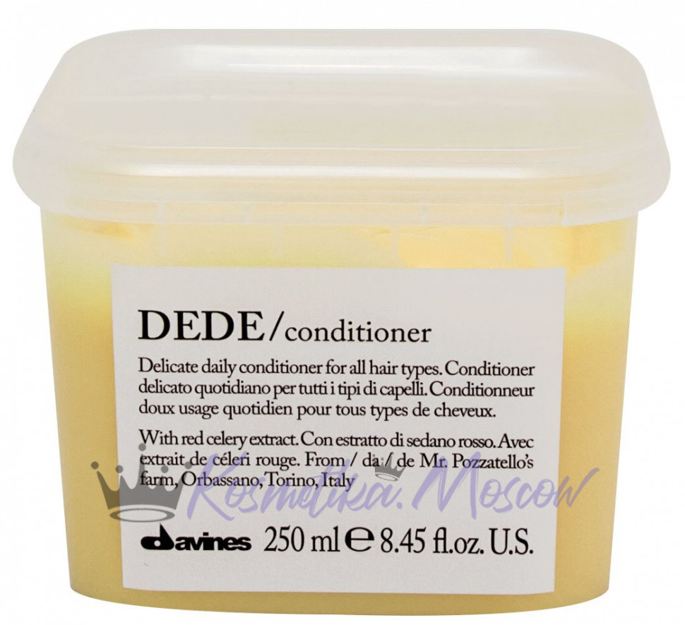 Деликатный кондиционер - Davines Essential Haircare Dede Conditioner 250 мл
