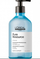 Шампунь для нормальных и склонных к жирности волос - Loreal Pure Resource Shampoo 500 мл