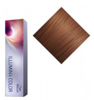 Стойкая крем-краска 5/35 Светло-коричневый золотисто-махагоновый - Wella Professional Illumina Color 5/35 Light Gold Mahogany Brown 60 мл
