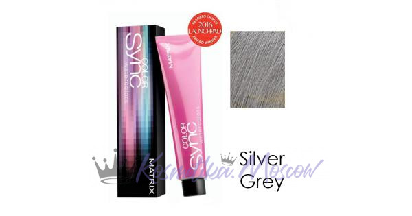 Краска для волос Серебристый Серый - Matrix Watercolors Silver Grey 90 мл