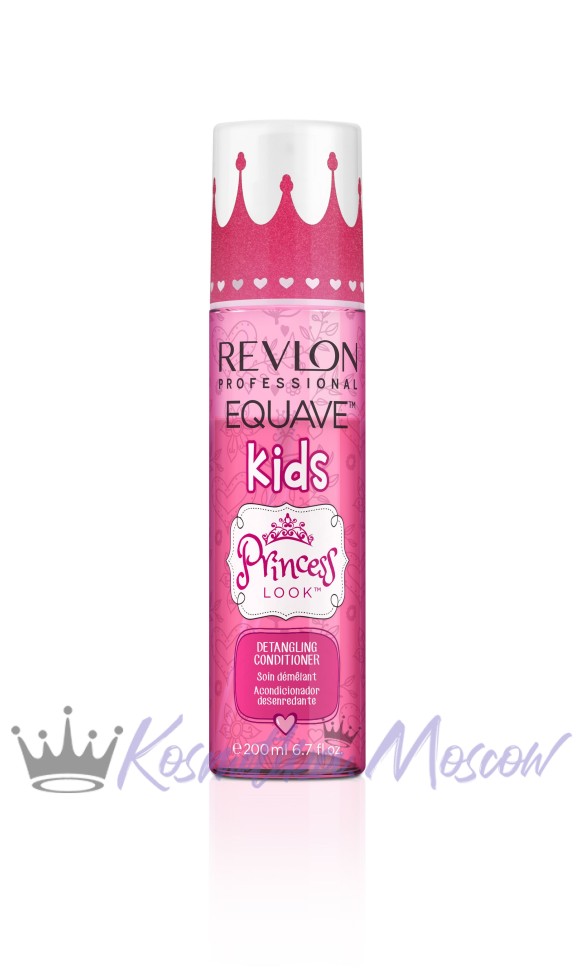 2-х фазный кондиционер для детей с блестками - Revlon Equave Kids Princess Conditioner 200 мл