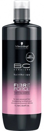 Шампунь восстановление сильно поврежденных волос (Бонакур фибр форс) Schwarzkopf Professional BC Fibre Force Shampoo 1000 мл