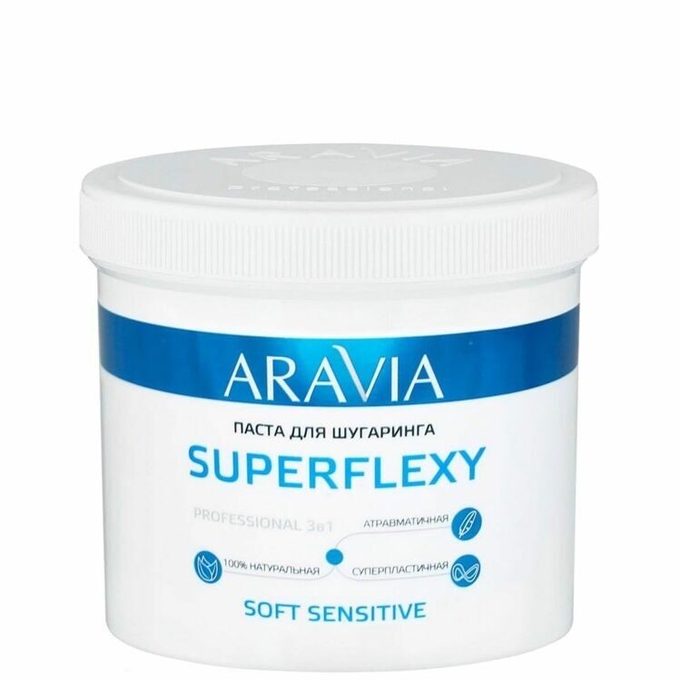Паста для шугаринга SUPERFLEXY Soft Sensitive ARAVIA Professional 750 г ARAVIA
