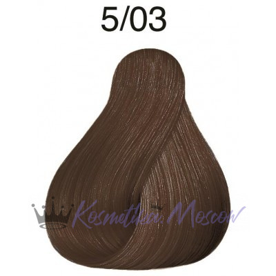 Светло-коричневый натуральный золотистый - Wella Professional Color Touch 5/03 60 мл