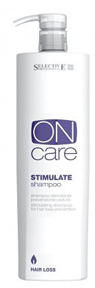 Стимулирующий шампунь, предотвращающий выпадение волос - Selective Professional On Care Hair Loss Stimulate Shampoo 1000 мл