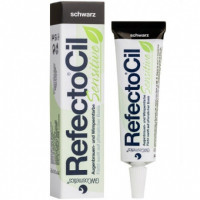 Краска для бровей и ресниц для чувствительной кожи (Черная ) - RefectoCil Sensitive Black 15 мл
