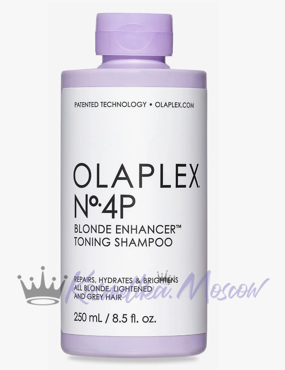 OLAPLEX шампунь №4P Blonde Enhancer Toning Система защиты для светлых волос 250 мл