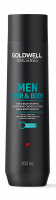 Шампунь мужской для волос и тела - Goldwell Dualsenses for Men Hair &amp; Body Shampoo 300 мл