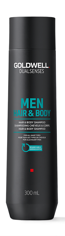 Шампунь мужской для волос и тела-Goldwell Dualsenses for Men Hair & Body Shampoo 300 мл