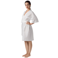 Халат Кимоно белый спандбонд 10 шт/упк, Чистовье