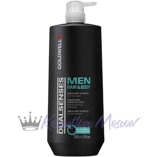 Шампунь для волос и тела -Goldwell Dualsenses For Men Hair&Body Shampoo 1500 мл