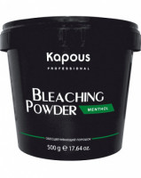 Обесцвечивающий порошок для волос &quot;Menthol&quot; - Kapous Professional Bleaching Powder Menthol 500 г