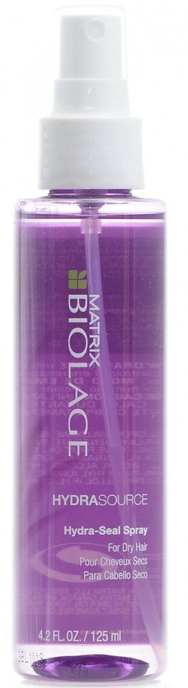 Увлажняющий спрей-вуаль для сухих волос - Матрикс Biolage Hydrasource Hydra-Seal Spray 125 мл