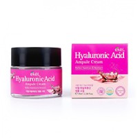EKEL Ампульный крем для лица с гиалуроновой кислотой Hyaluronic Acid Ampule Cream 70 мл